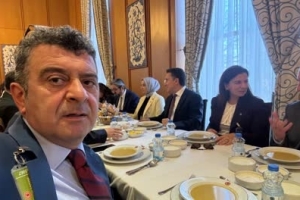 Deva Partisi Milletvekili Sayın İdris Şahin ve Deva Partisi Genel Başlanı Sayın Ali Babacan beyin misafiri olarak TBMM Yeni Yol Grubu Grup toplantısına katıldık.