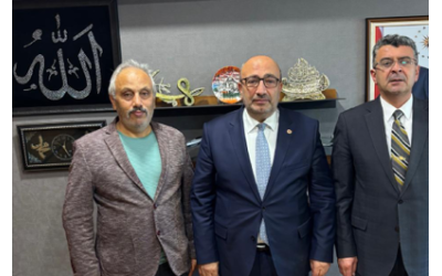 Ak parti Elazığ Milletvekili ve TBMM plan ve bütçe komisyonu üyesi Sayın Ejder Açıkkapı'yı ziyaret ettik.
