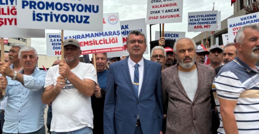 26 Mayıs 2025 tarihinde Yönetim Kurulumuz ile Tandoğan’da OYAK önünde OYAD’ın eylemine katıldık.