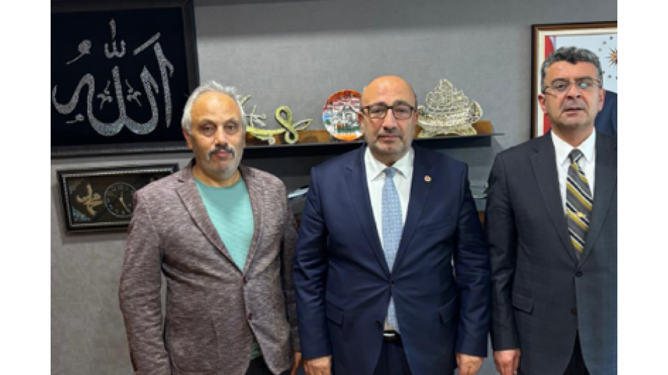 Ak parti Elazığ Milletvekili ve TBMM plan ve bütçe komisyonu üyesi Sayın Ejder Açıkkapı'yı ziyaret ettik.